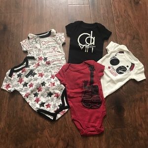 Calvin Klein bundle 0-3 month onesies